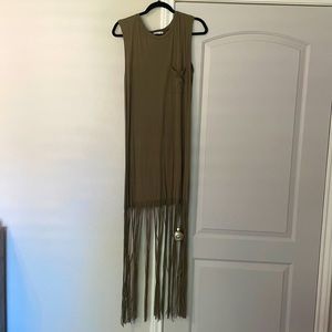 Forest Green Dress with Fridge
